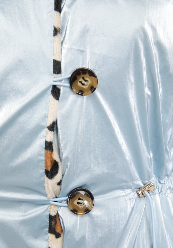 Куртка с анималистическим принтом шир.  580, рис. 8