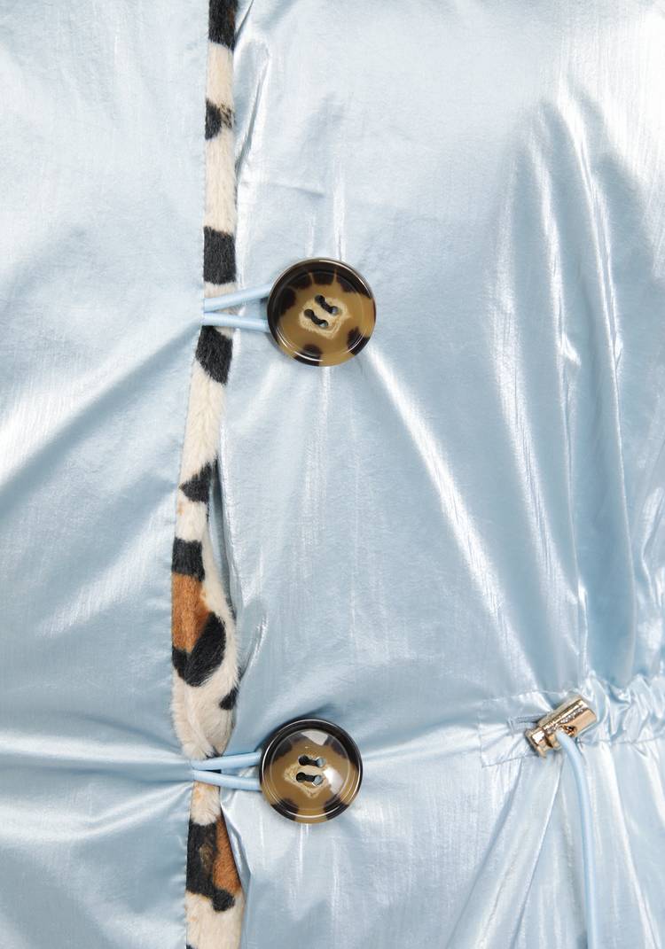 Куртка с анималистическим принтом шир.  750, рис. 8