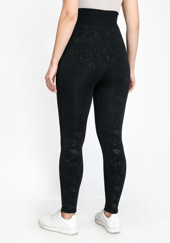 Леггинсы на высокой посадке с узором шир.  580, рис. 17