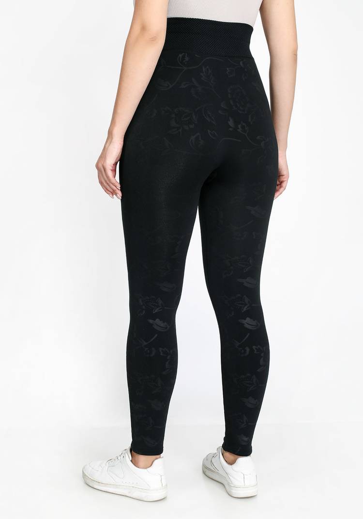 Леггинсы на высокой посадке с узором шир.  750, рис. 17