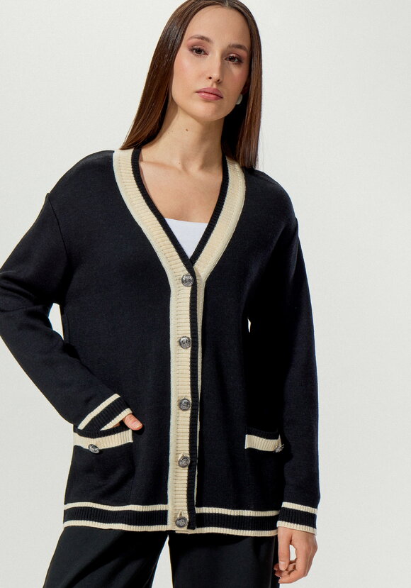 Кардиган удлиненный прямого силуэта шир.  580, рис. 6