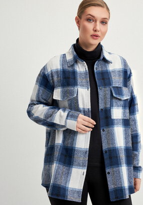 Рубашка фланелевая в клeтку