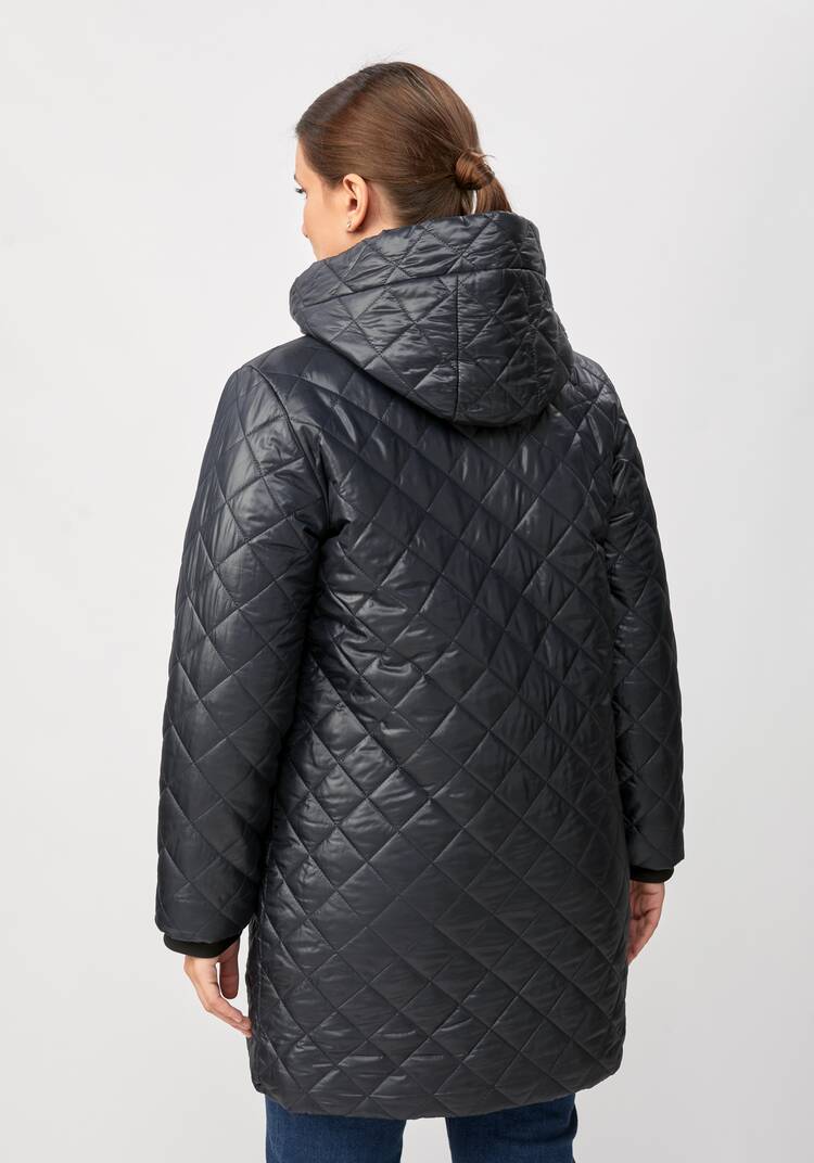 Куртка с капюшоном удлиненная шир.  750, рис. 3