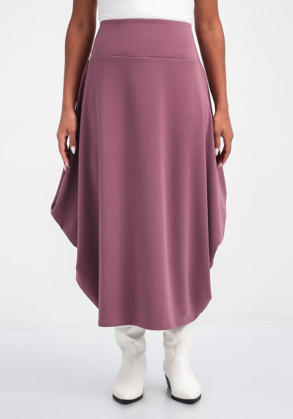 Юбка свободного кроя в стиле бохо шир.  580, рис. 11