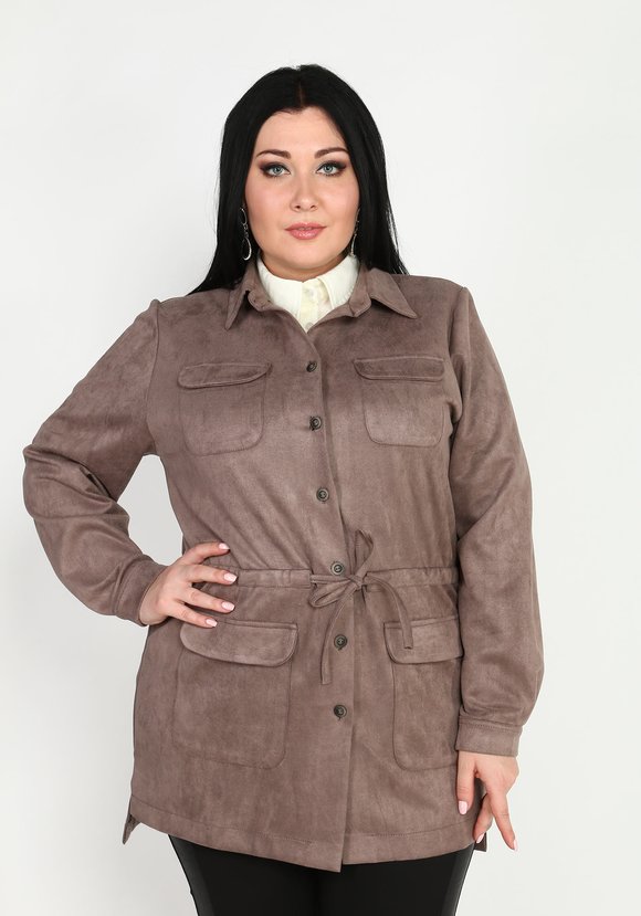 Рубашка из эко-замши шир.  580, рис. 2