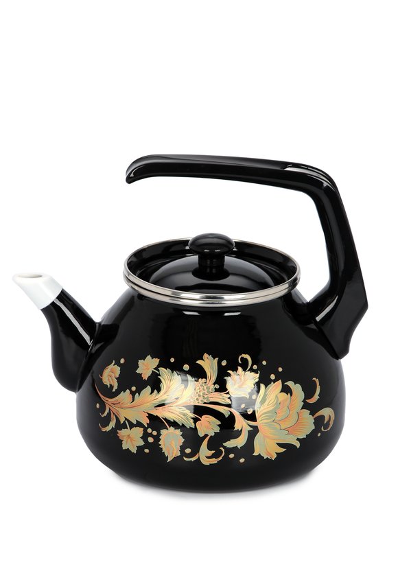 Чайник эмалированный Винтаж шир.  580, рис. 1