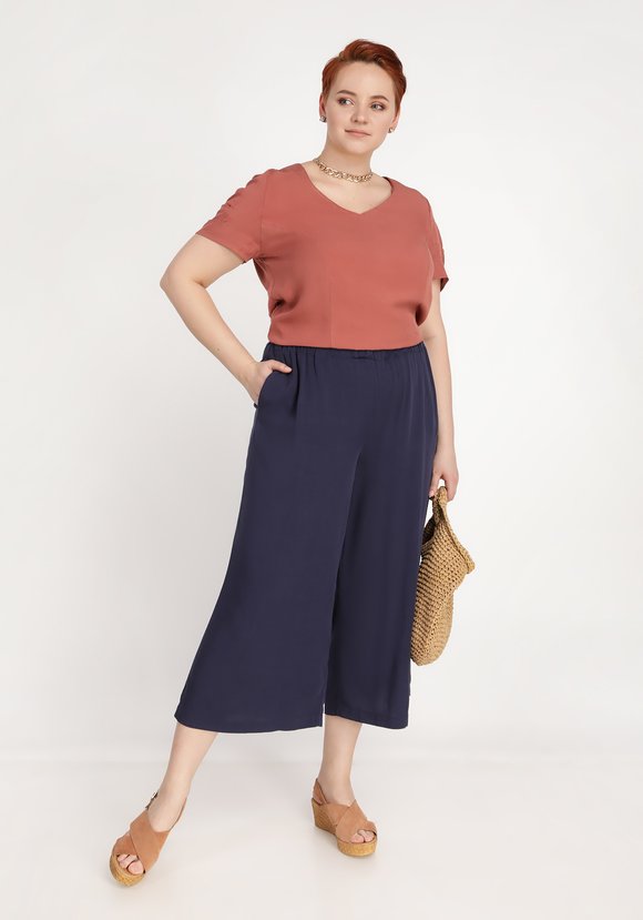 Блуза Пленительная простота шир.  580, рис. 8