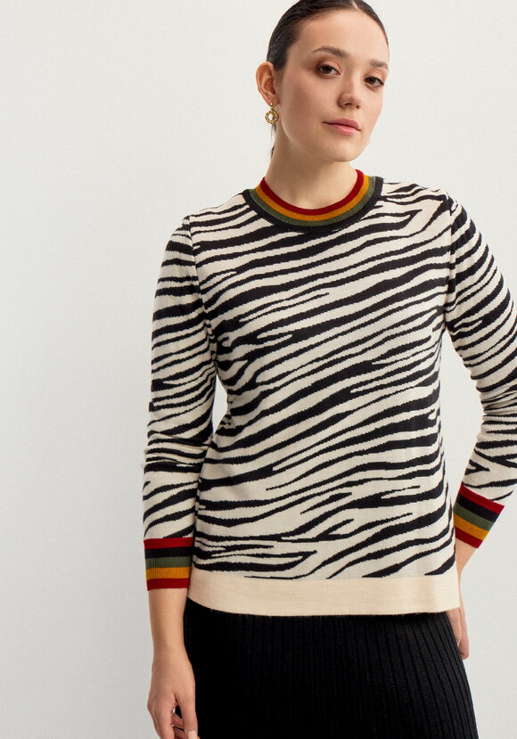 Джемпер с жаккардовым рисунком шир.  580, рис. 19