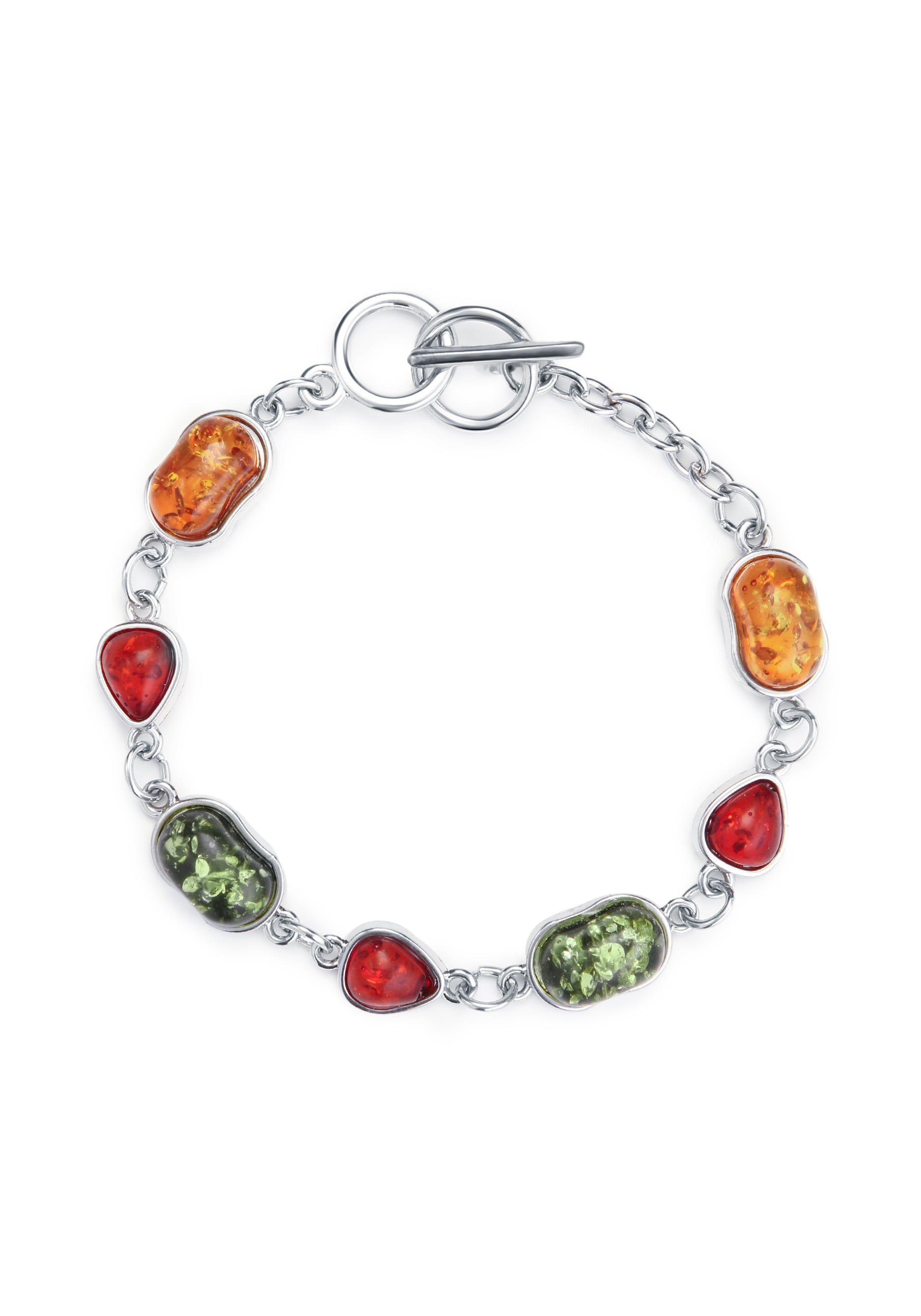 

Браслет "Пламенный рассвет", Мультиколор