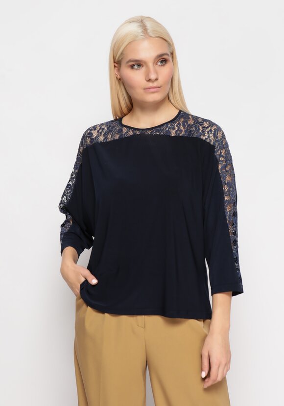 Блуза с рукавами Лeтучая мышь шир.  580, рис. 8