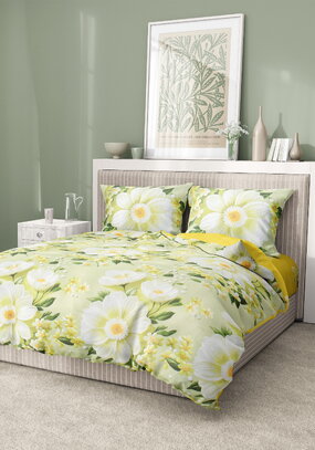 КПБ поплин 3D Магнолия