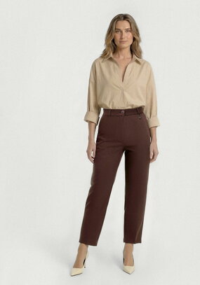 Брюки из льна Амальтия