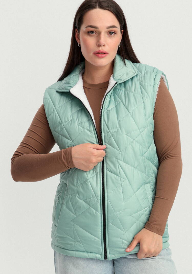 Жилет двусторонний стеганый шир.  750, рис. 25