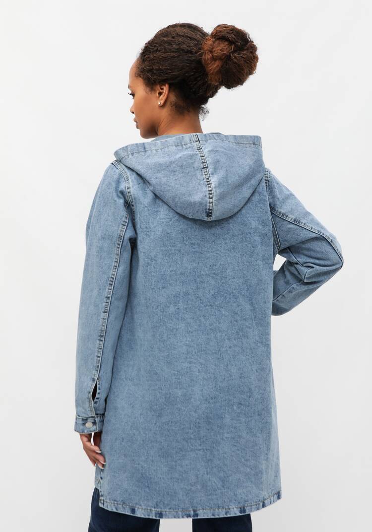 Куртка джинсовая Жизель шир.  750, рис. 3