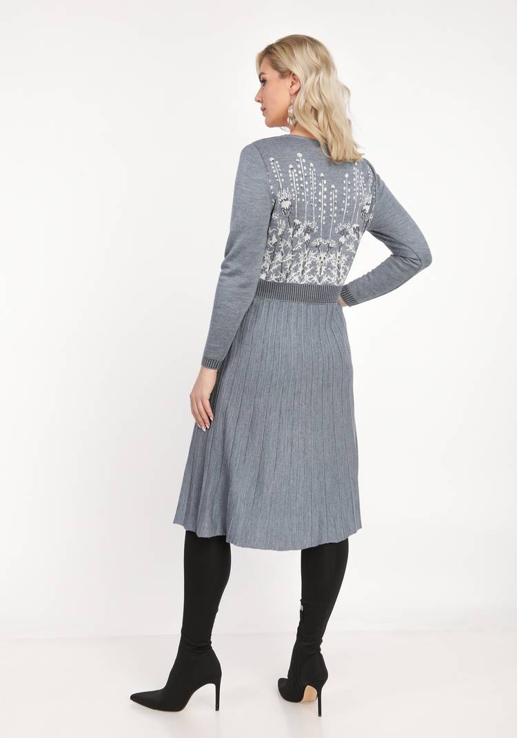 Платье с флористическим узором шир.  750, рис. 2