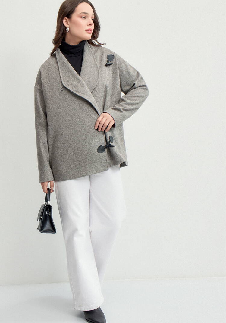 Пиджак с асимметричной застёжкой шир.  750, рис. 8