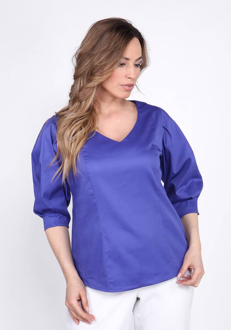 Блуза Яркое преображение шир.  750, рис. 5