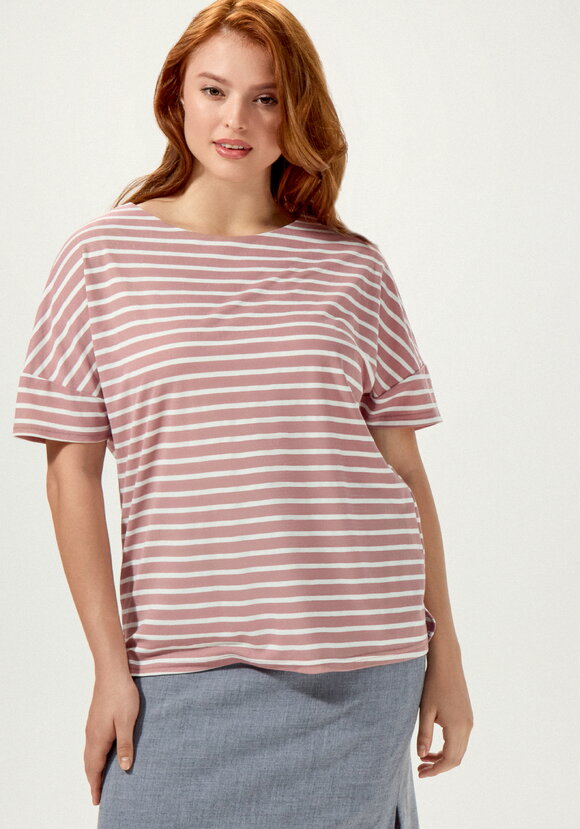 Футболка в горизонтальную полоску шир.  580, рис. 8