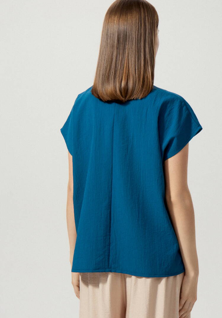 Топ с принтом свободного кроя шир.  750, рис. 34