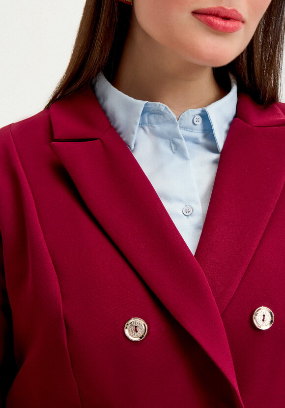 Пиджак двубортный шир.  580, рис. 5