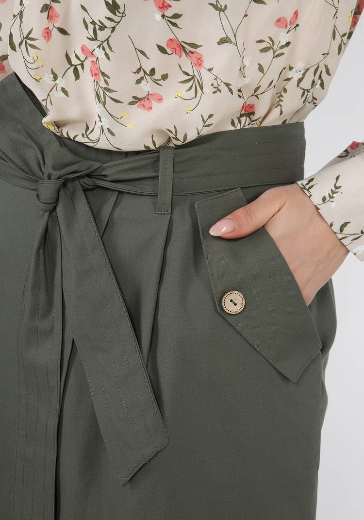 Юбка с имитацией запаха София шир.  750, рис. 4