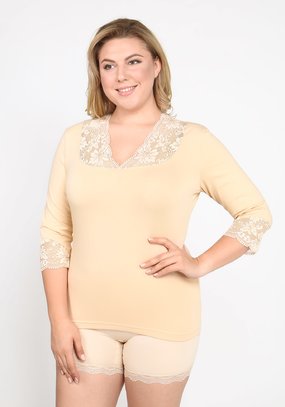 Майка с рукавом 3/4 Кармен, 2 шт.