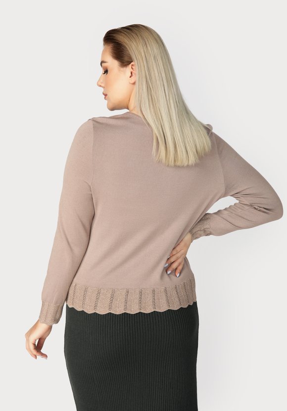 Джемпер женский Надежда шир.  580, рис. 2