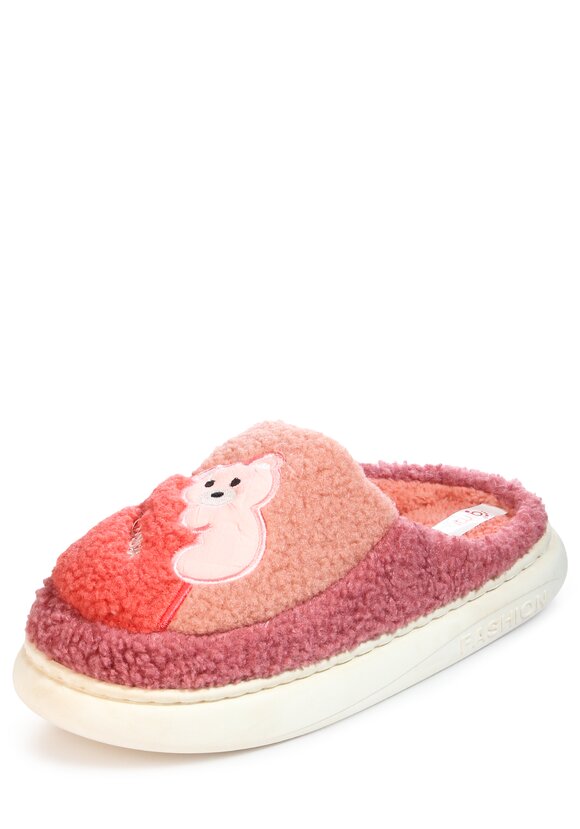 Тапочки женские Мишка Тэдди шир.  580, рис. 1