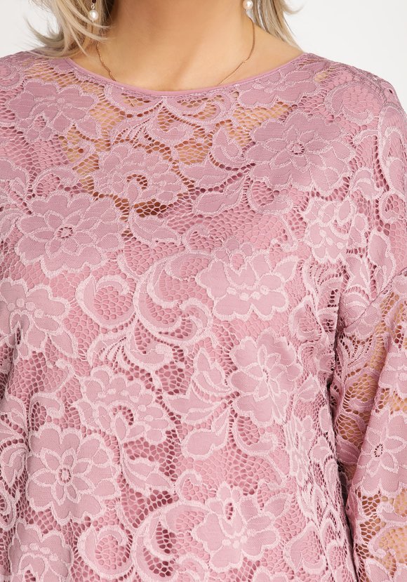 Блуза Изящное кружево шир.  580, рис. 3