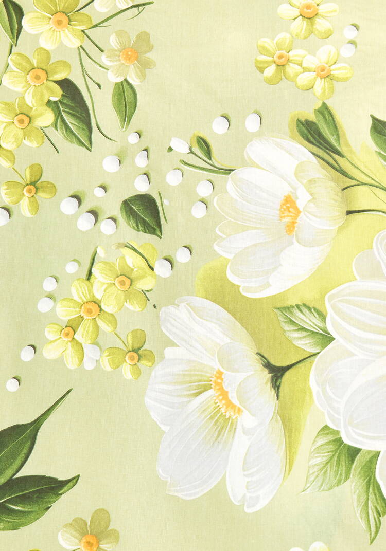 КПБ поплин 3D Магнолия шир.  750, рис. 5