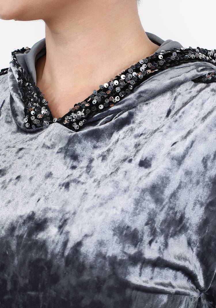 Свитшот с пайетками шир.  750, рис. 6
