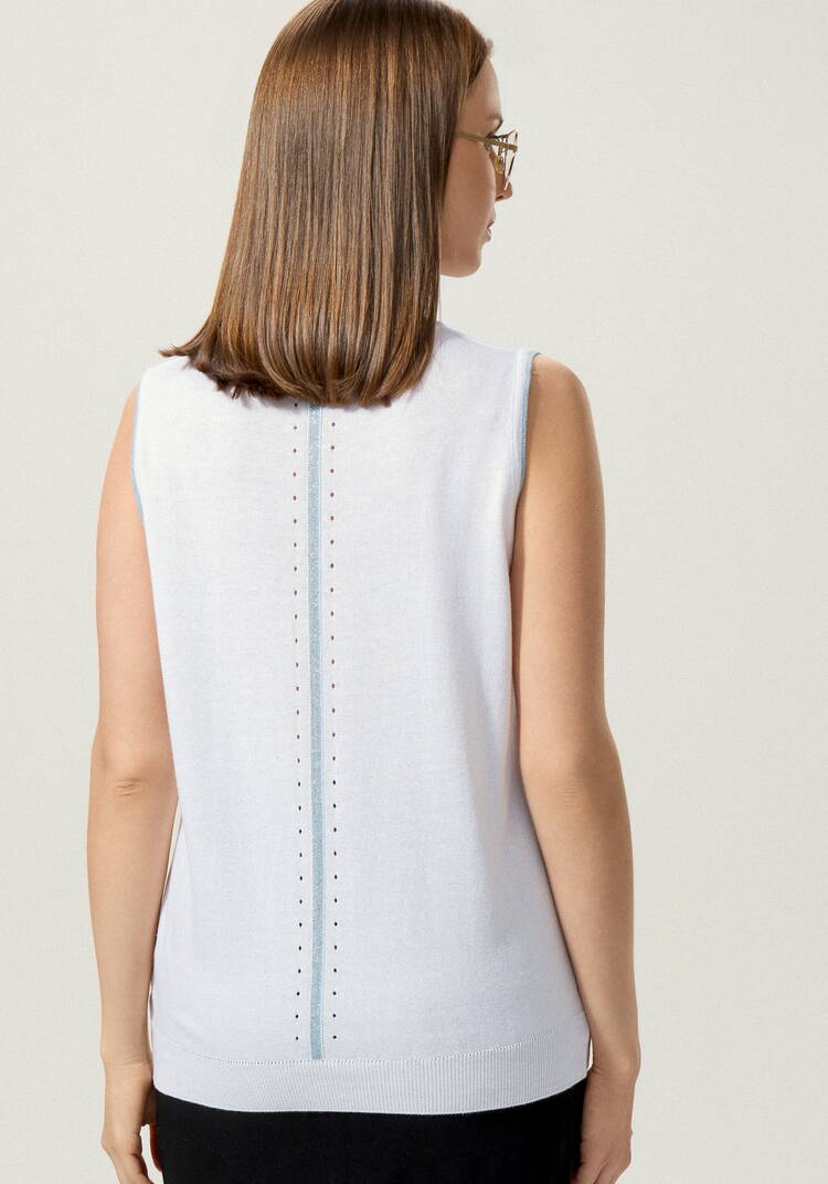 Топ с декором из метанити шир.  750, рис. 3