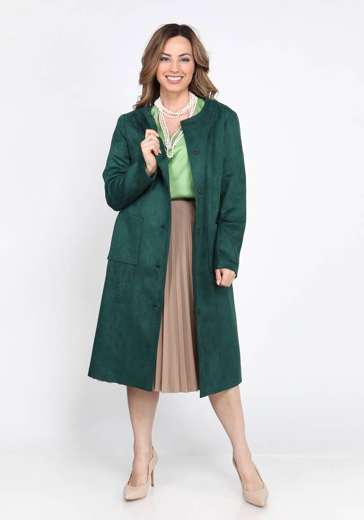 Кардиган из ткани под замшу Элла шир.  750, рис. 11