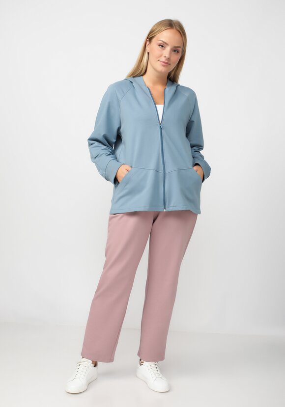 Худи на молнии с рукавом реглан шир.  580, рис. 18