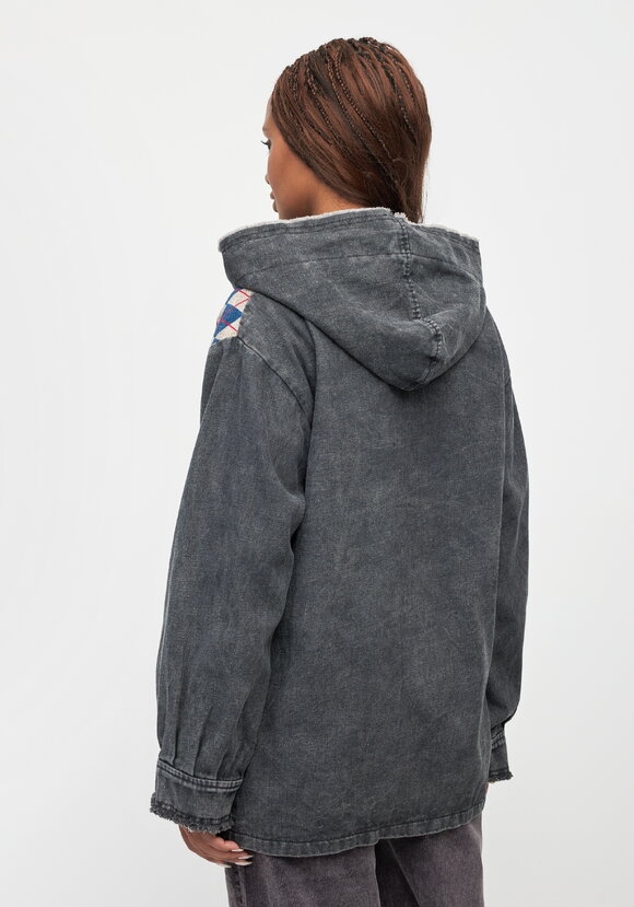 Джинсовая куртка Мартина шир.  580, рис. 3