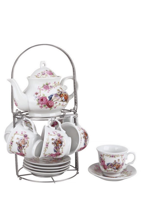 Чайный набор, 14 предметов шир.  580, рис. 1