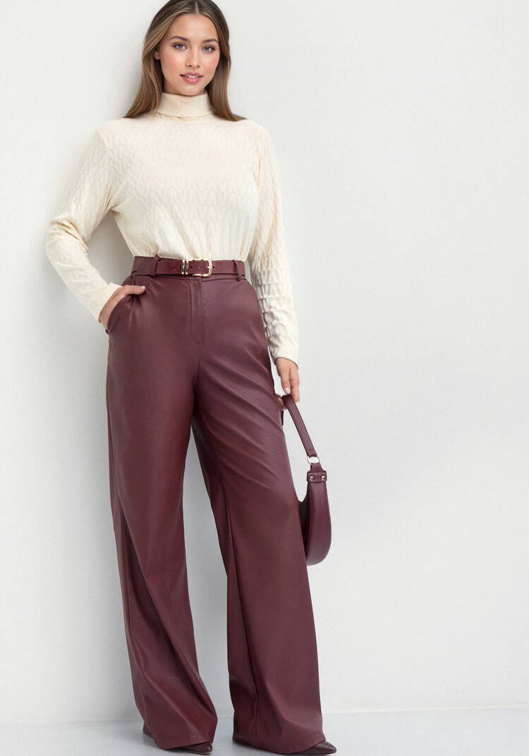 Водолазка с фактурным рисунком и воротом шир.  750, рис. 18