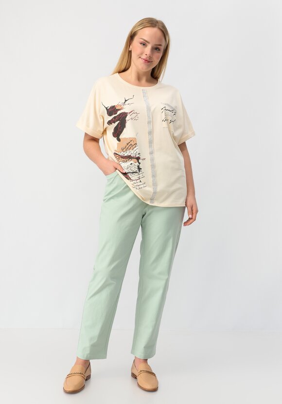 Блуза Скарлет шир.  580, рис. 7