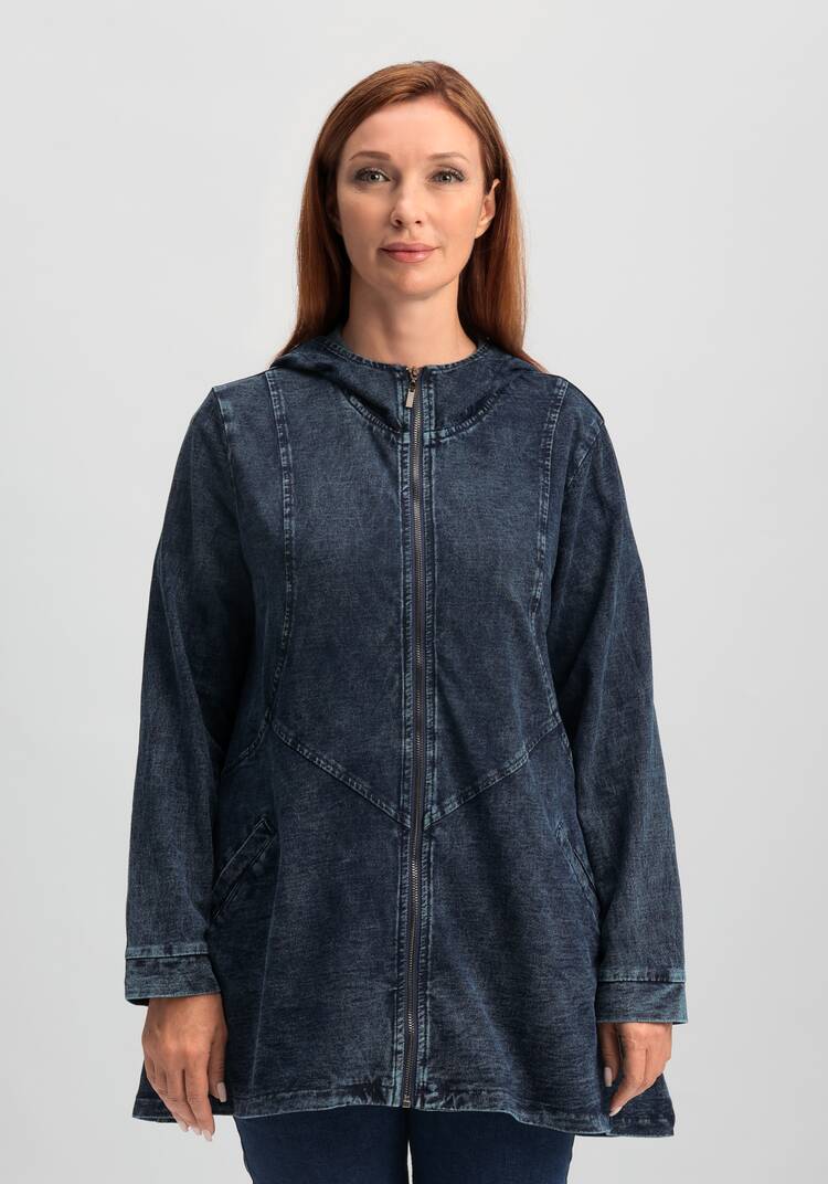 Толстовка свободного кроя с капюшоном шир.  750, рис. 4