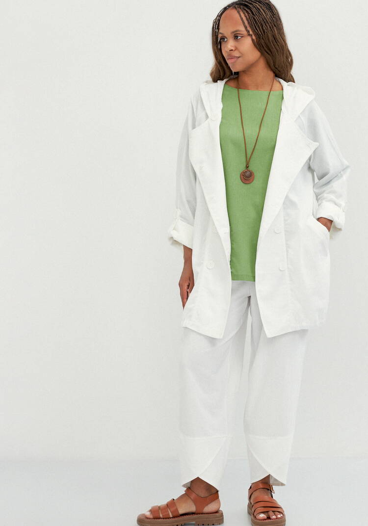 Пыльник с отделкой из шитья шир.  750, рис. 12