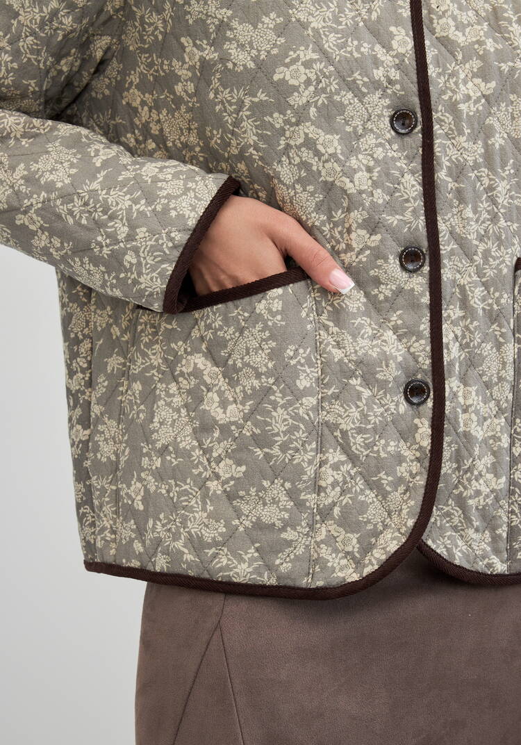 Куртка с цветочным принтом Аманда шир.  750, рис. 12