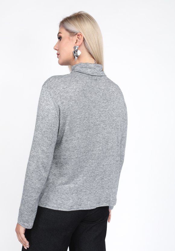 Водолазка полуприталенного силуэта шир.  580, рис. 2