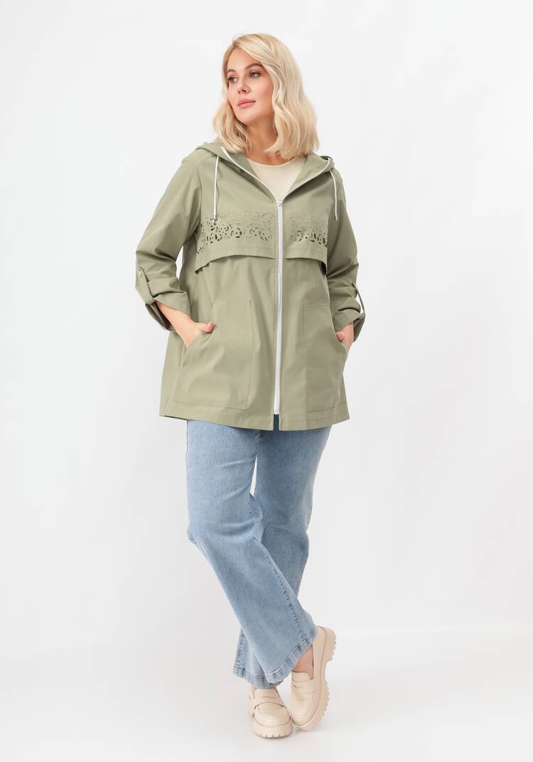 Ветровка с ажурной кокеткой шир.  750, рис. 19