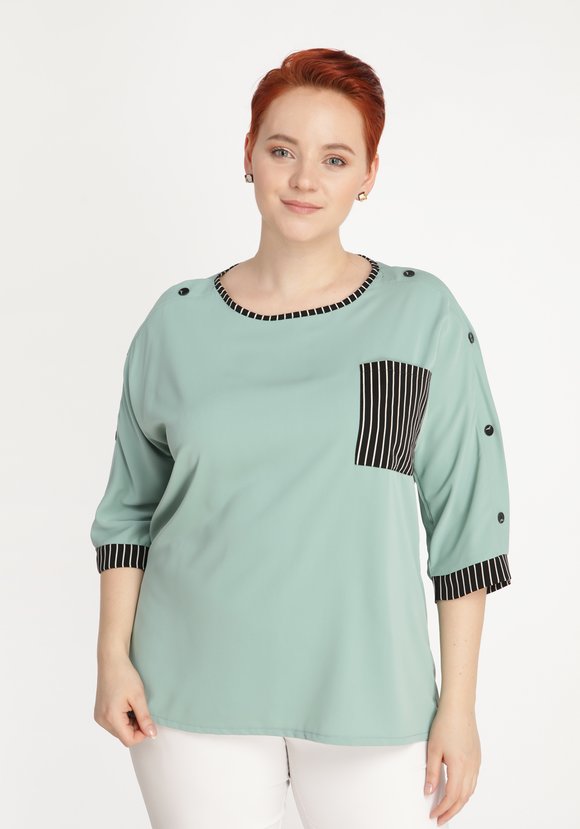 Блуза Замечательная идея шир.  580, рис. 2