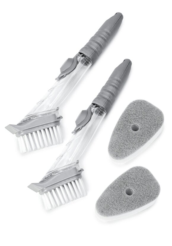 Щетка для уборки и мытья посуды, 2 шт. шир.  580, рис. 1