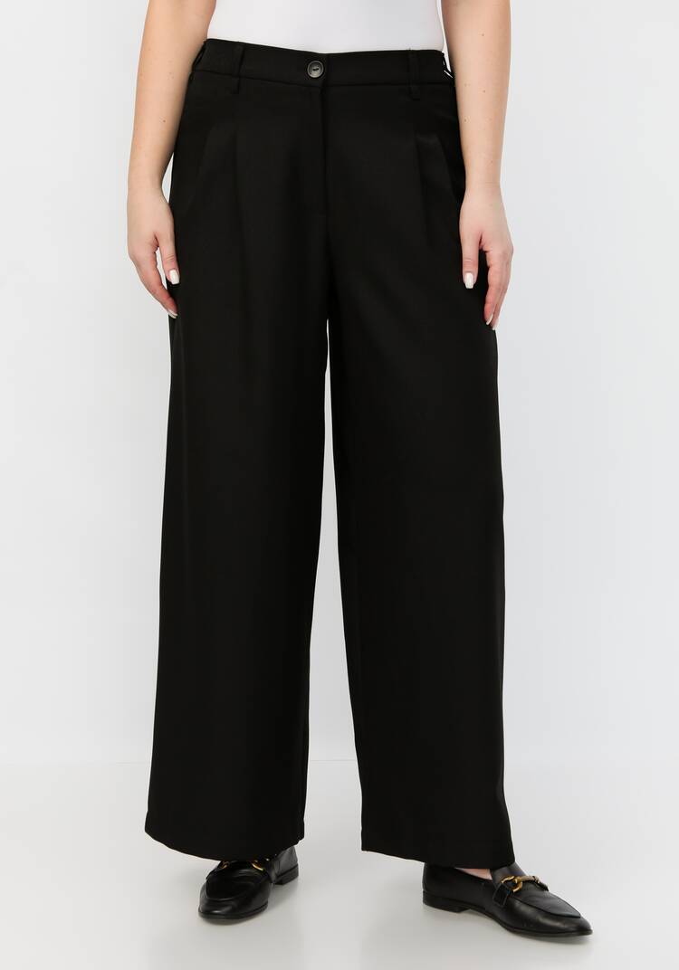 Брюки свободного силуэта с защипами шир.  750, рис. 9