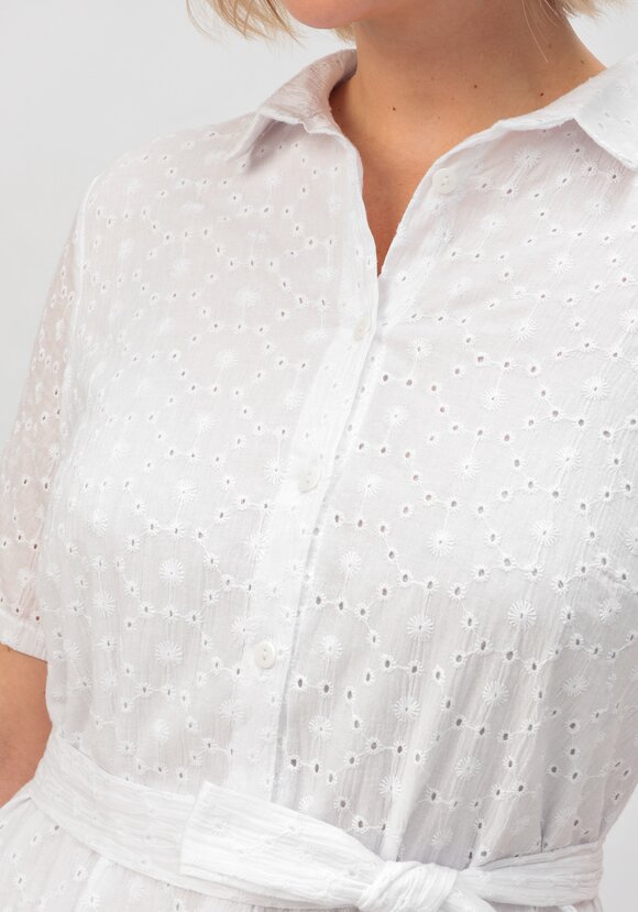 Платье из хлопка с поясом шир.  580, рис. 5