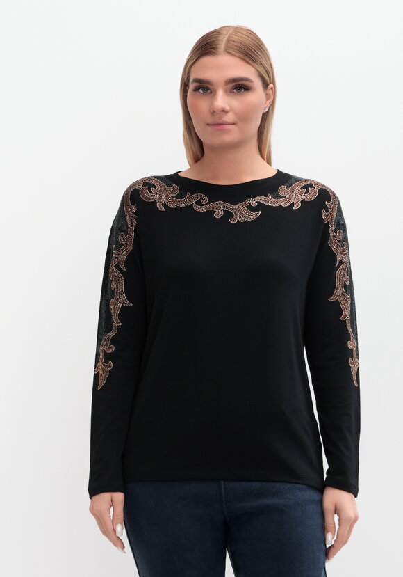 Блуза Сeлин шир.  580, рис. 4