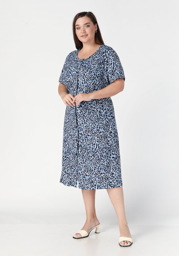 Халат ниже колена Изабелла шир.  580, рис. 5