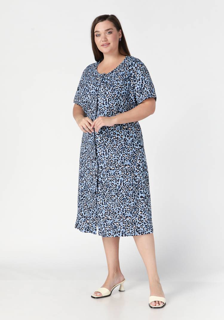 Халат ниже колена Изабелла шир.  750, рис. 5